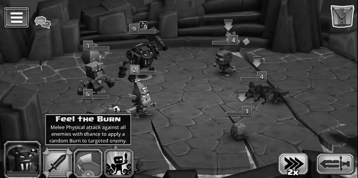 Monochromacy Fighting