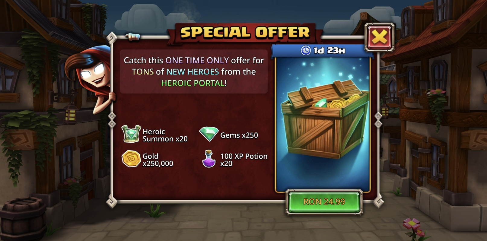 Special Offer modal